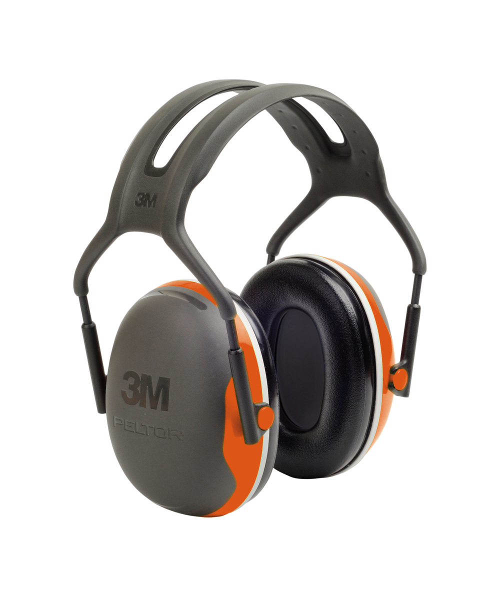 3M gehoorbeschermingskappen Peltor X4 met hoofdband, oranje, XX74257