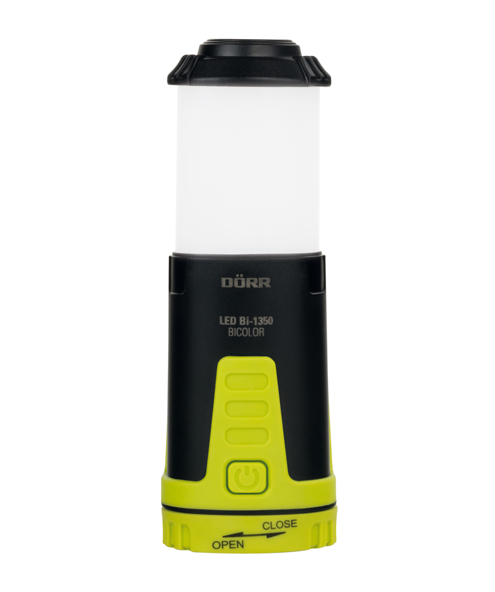 DRR Campinglamp LED Outdoor Bi-1350 zwart/neongeel, Zwart/neon geel, XXDR980546