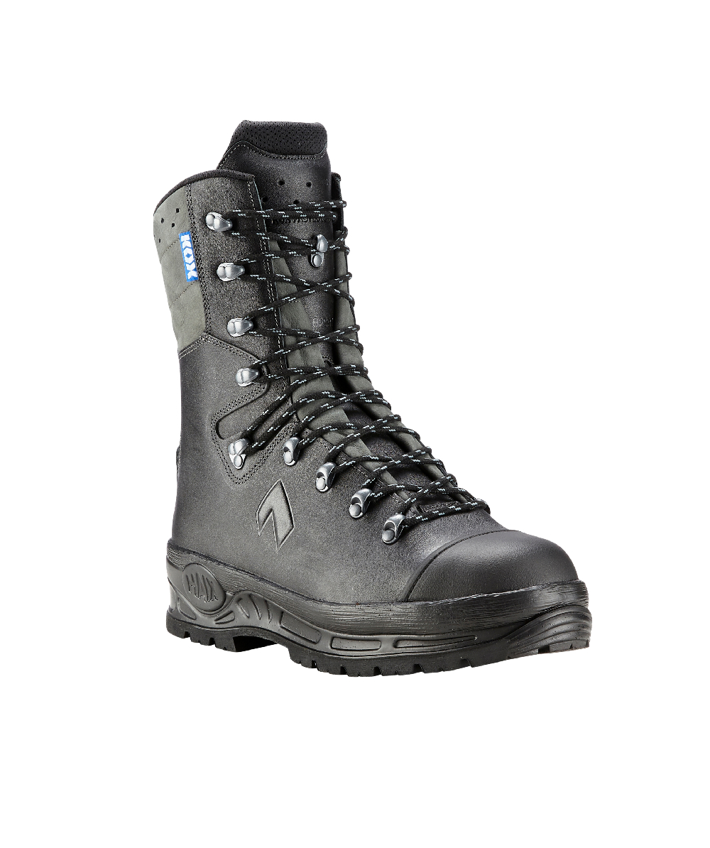 HAIX Protector 2.0 zaagschoenen KOX editie met Gore-Tex zwart/grijs, Snijbeschermingsklasse 1 (20 m/s), XX73121