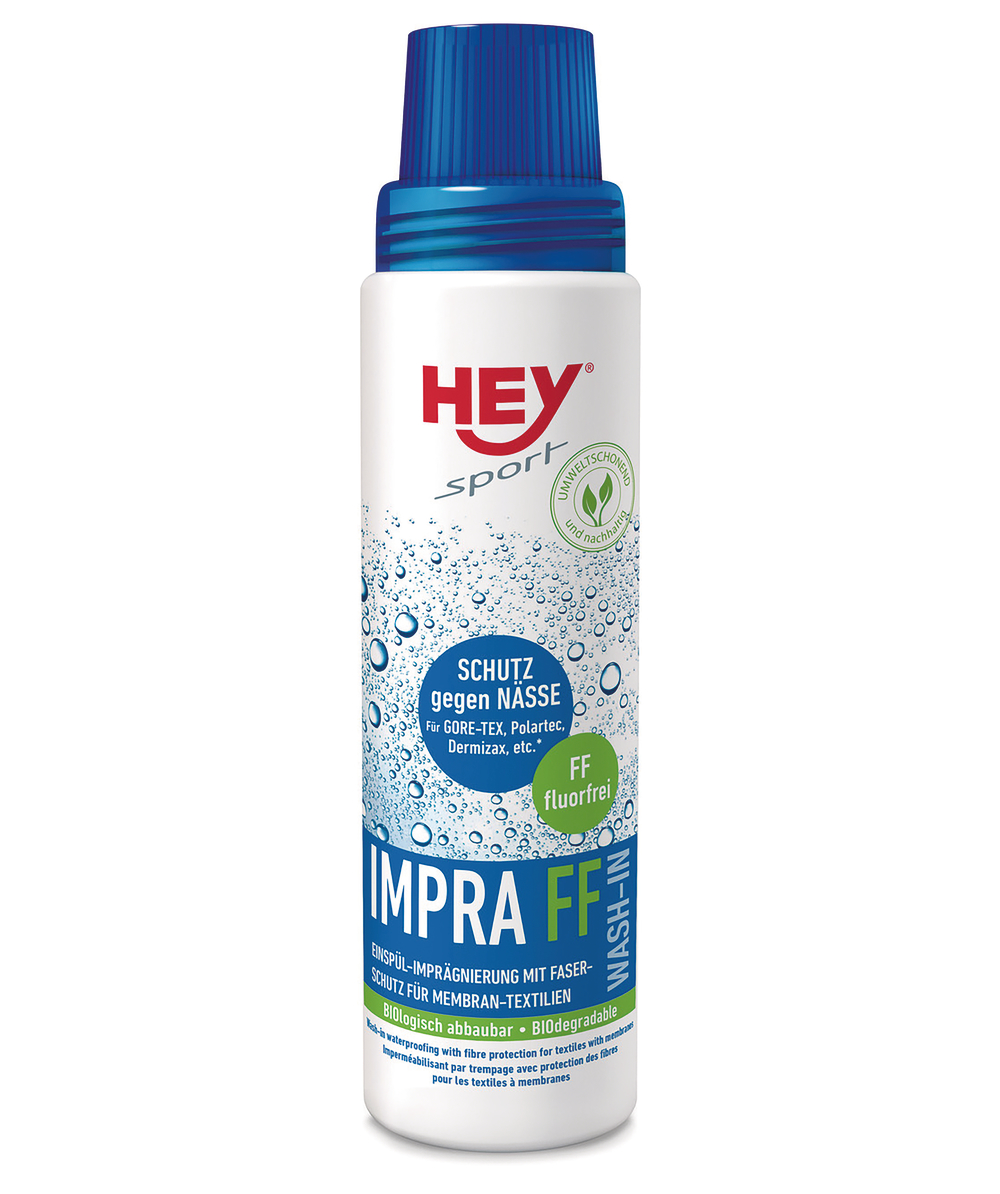 HEY Sport wash-in Impra FF, Impregneermiddel voor in de wasmachine met vezelbescherming voor textiel met membraan, XX73508-03
