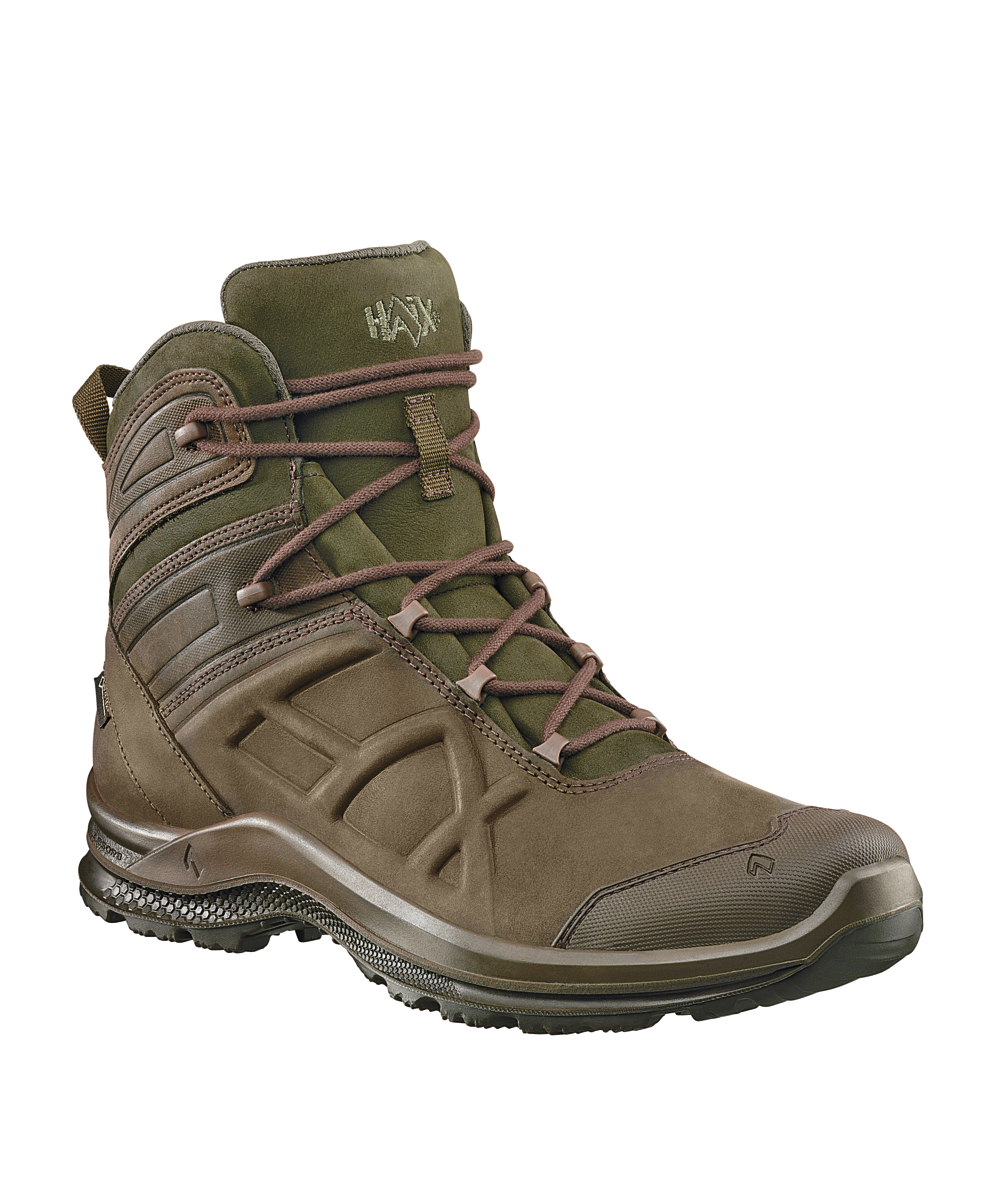 Haix outdoorschoen Black Eagle Nature GTX Mid, Bruin/olijf, XX73427