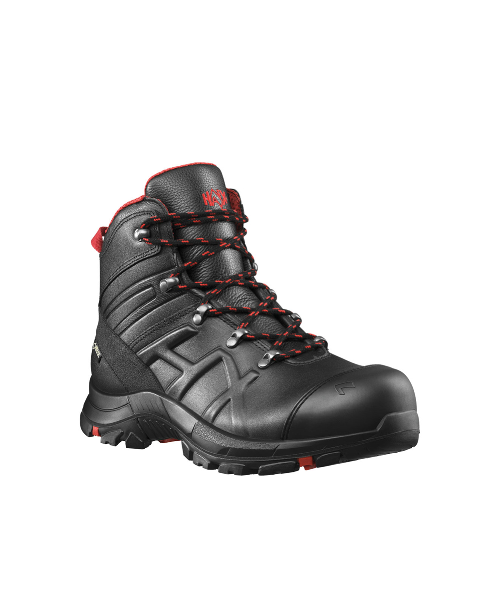 Haix veiligheidsschoen Black Eagle Safety 54 Mid, Zwart/rood, XX73407