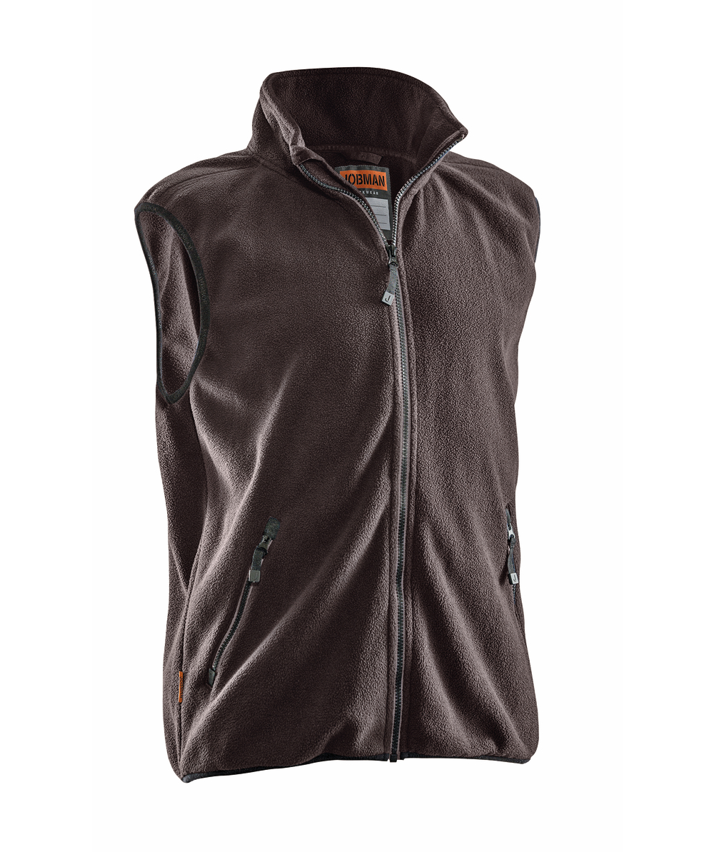 Jobman Fleece bodywarmer 7501, bruin, XXJB7501BR