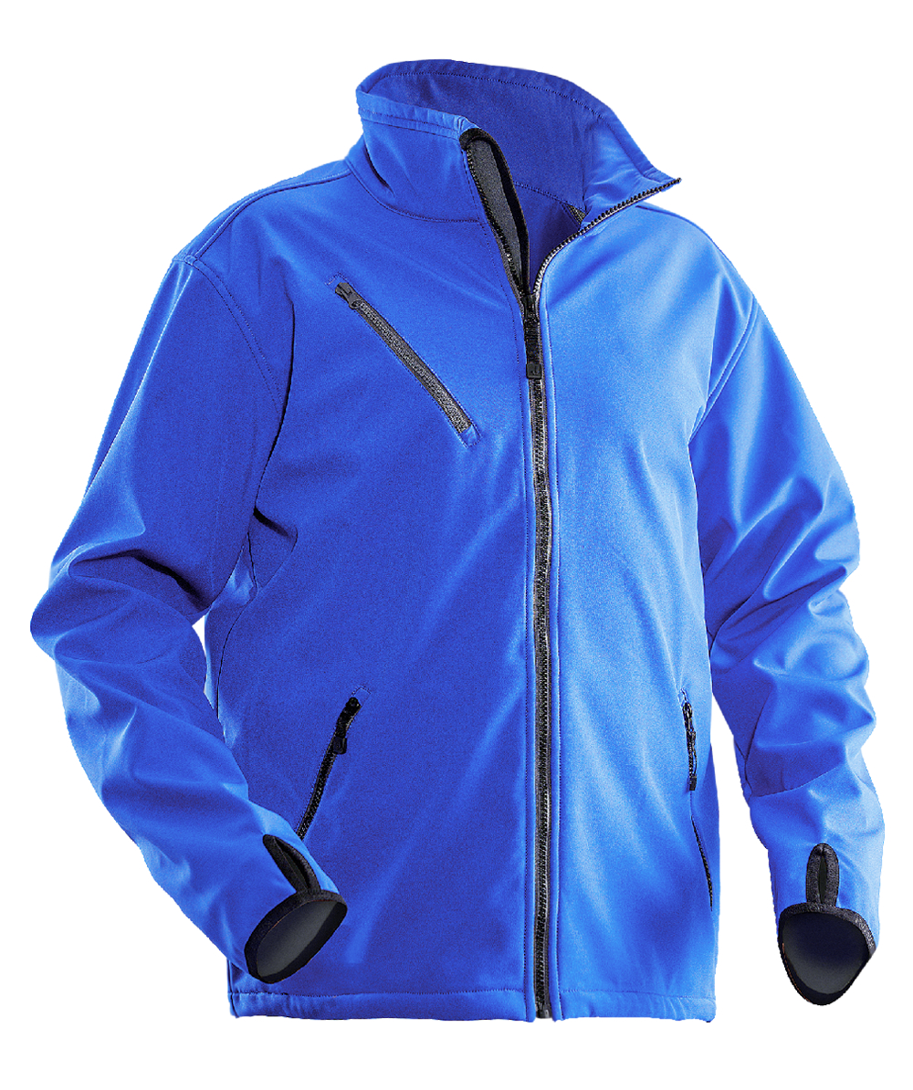 Jobman Softshell Jas 1201, blauw, XXJB1201B