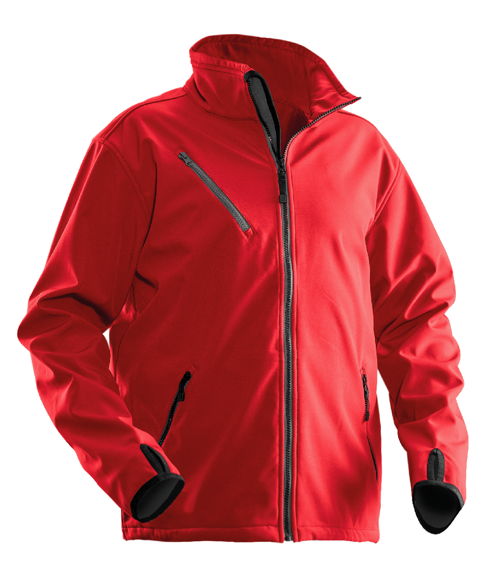 Jobman Softshell Jas 1201, rood, XXJB1201R