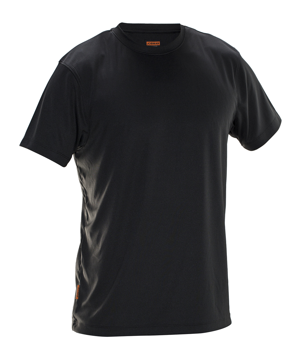 Jobman T-shirt Spun Dye 5522 zwart, zwart, XXJB5522S