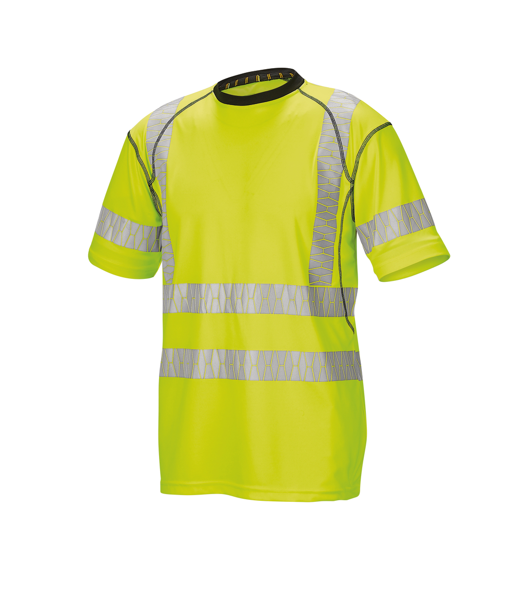Jobman T-shirt UV HiVis 5597, geel, XXJB5597G