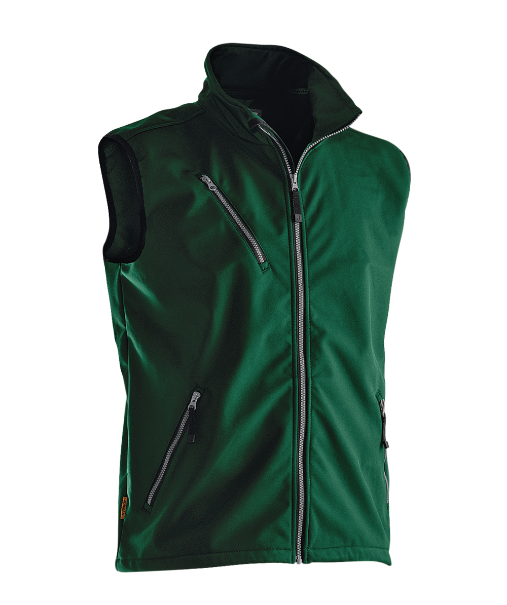 Jobman softshell-bodywarmer 7502, groen, XXJB7502GR