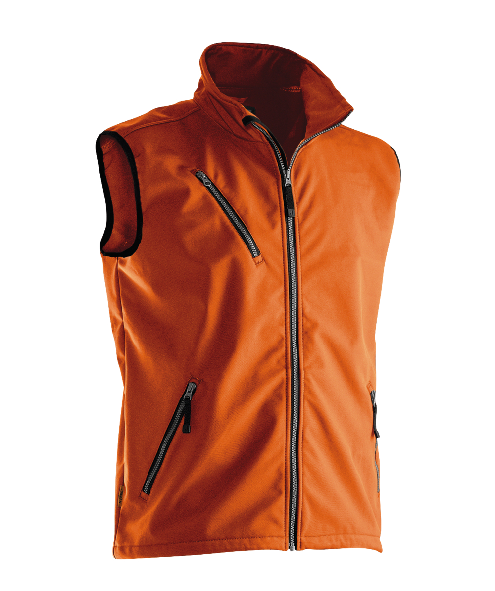 Jobman softshell-bodywarmer 7502, oranje, XXJB7502O