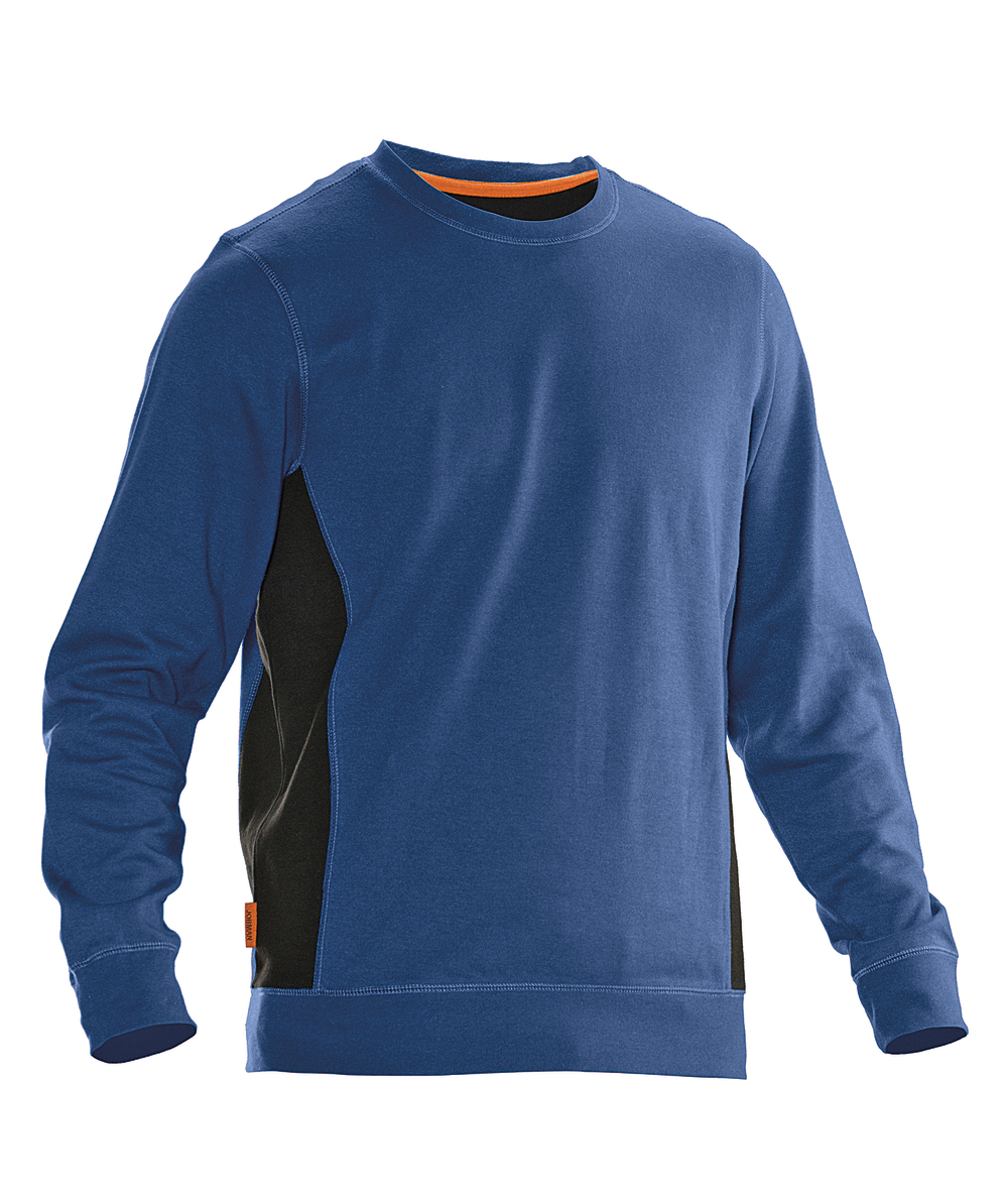 Jobman sweatshirt 5402 blauw/zwart