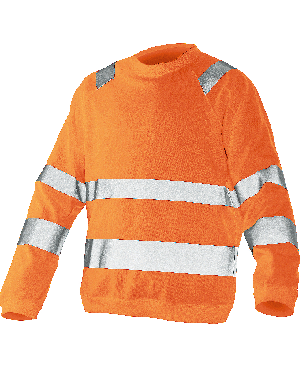 Jobman sweatshirt HiVis 1150 oranje