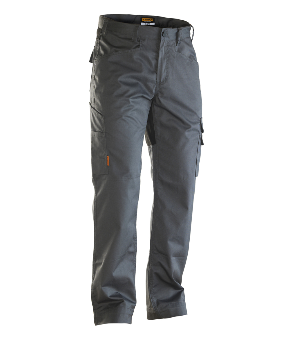 Jobman werkbroek stretch 2317 grijs/zwart, grijs/zwart, XXJB2317G