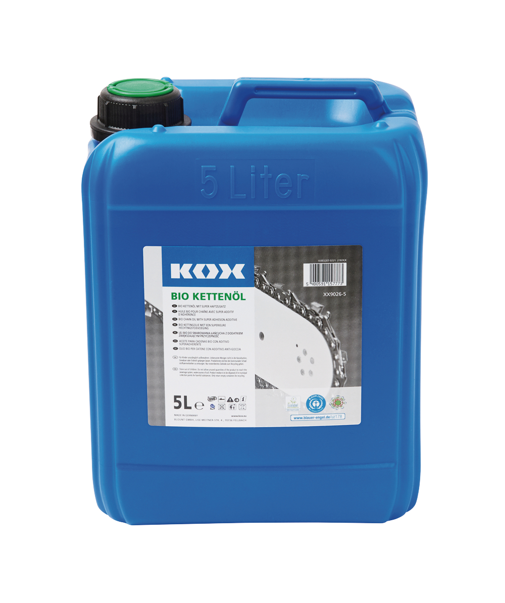 KOX bio kettingolie, 5 liter, XX9026-5