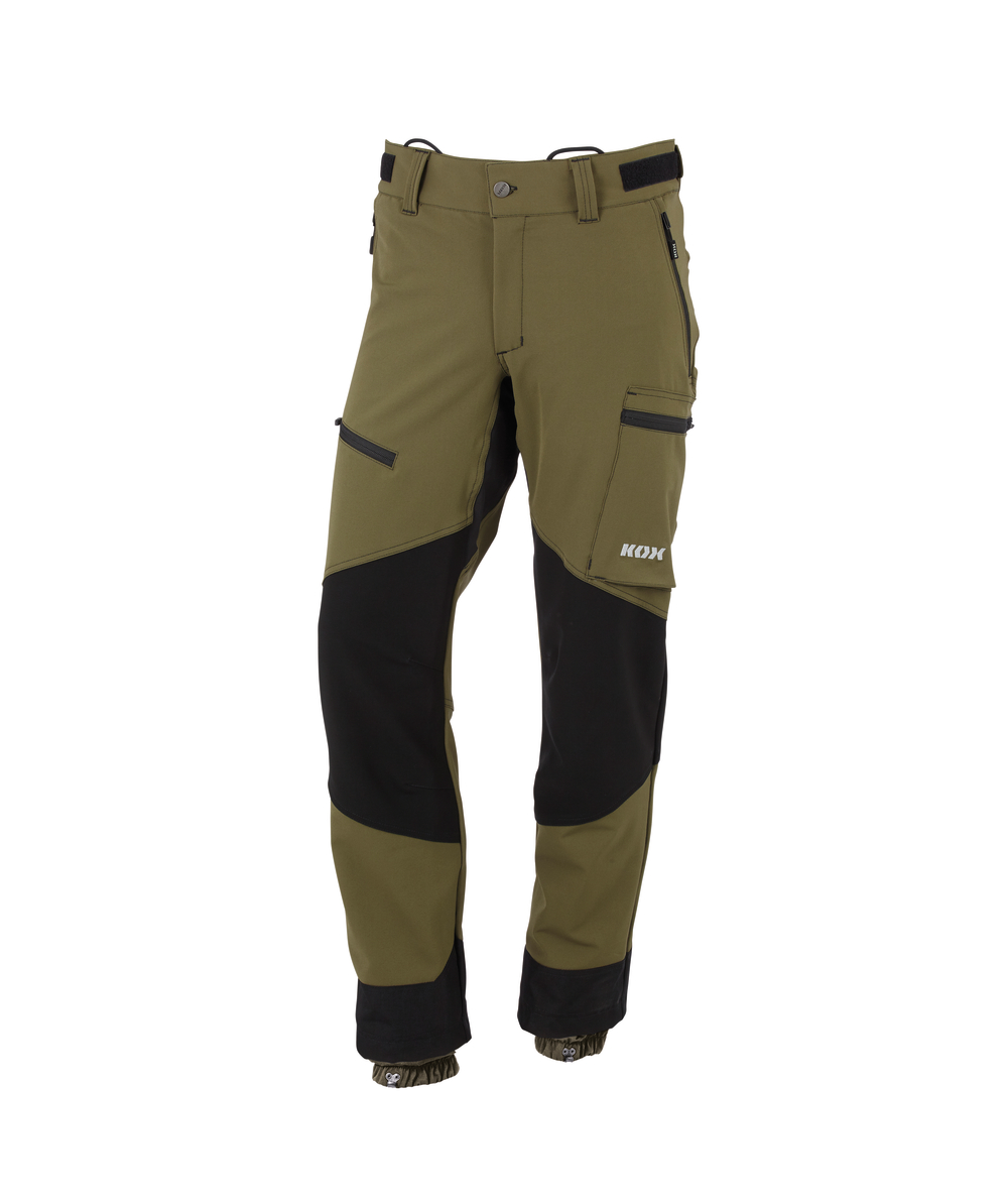 KOX outdoorbroek Dynamic, olijv groen, XX78209