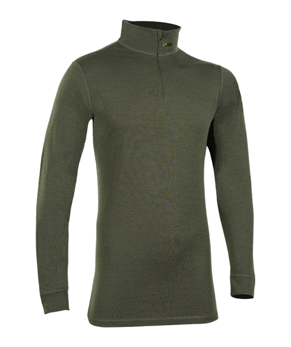 Merino wol shirt lange mouwen deals