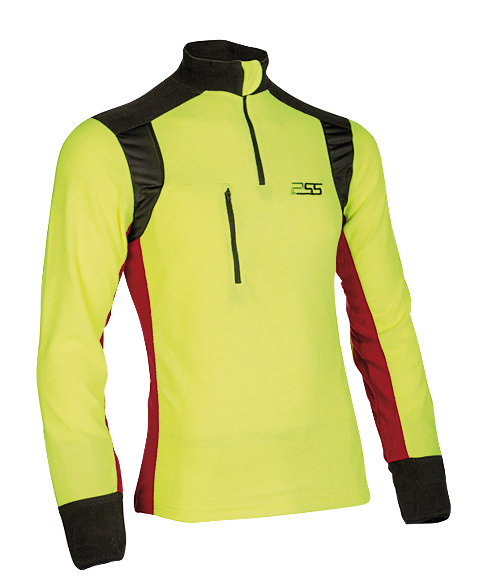 PSS fleece Shirt X-treme Polar, geel/rood, XX76113