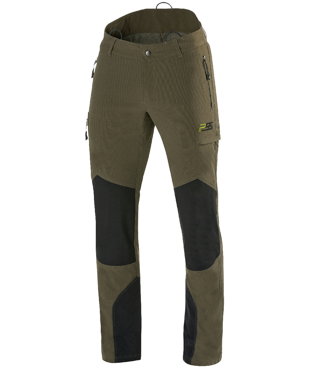 PSS outdoorbroek X-treme Stretch, groen/zwart, XX78205