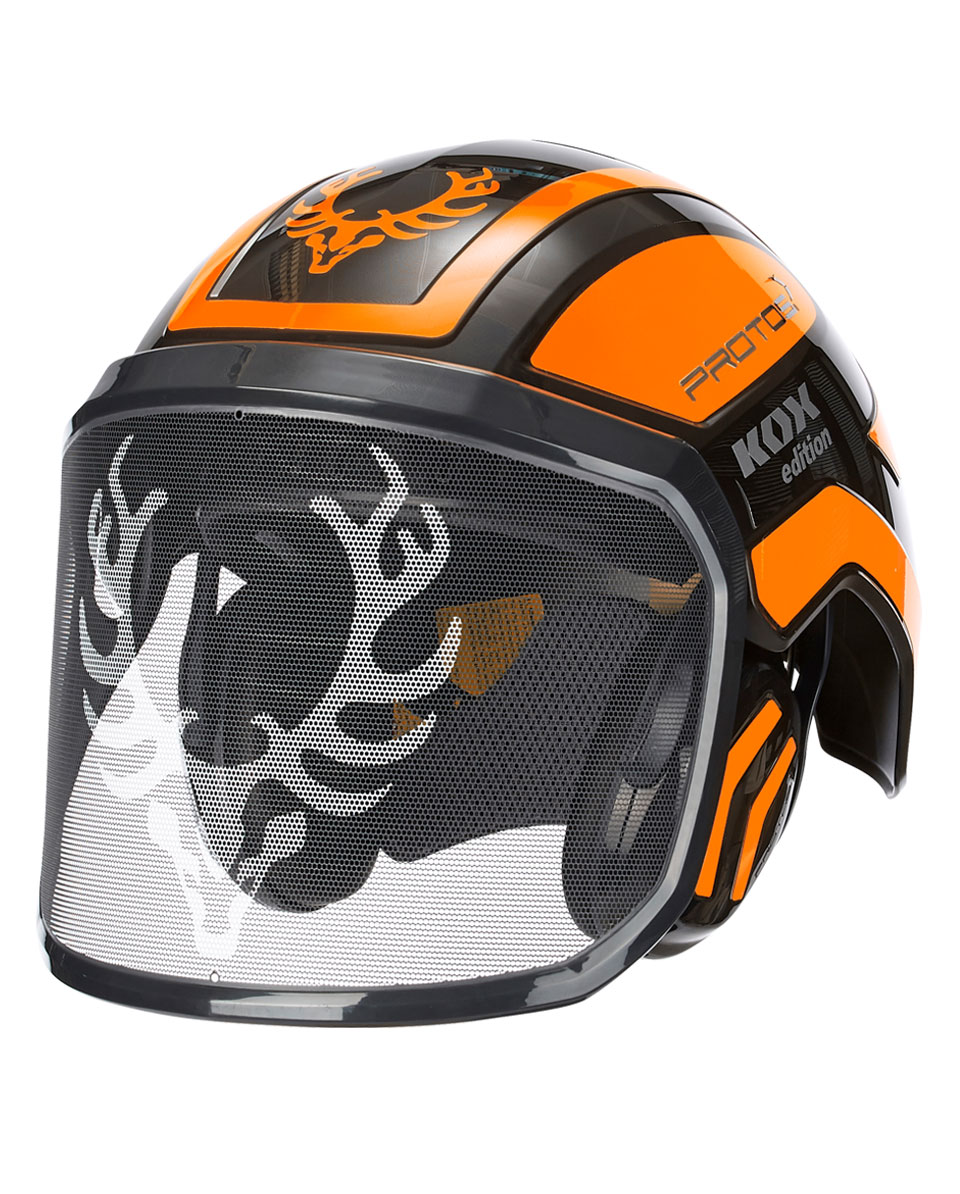 Protos Integral Forest helm met visier en gehoorbescherming KOX