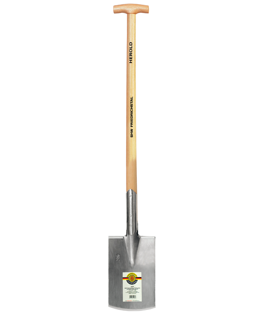 SHW Herold-spade met T-steel van essenhout 95 cm