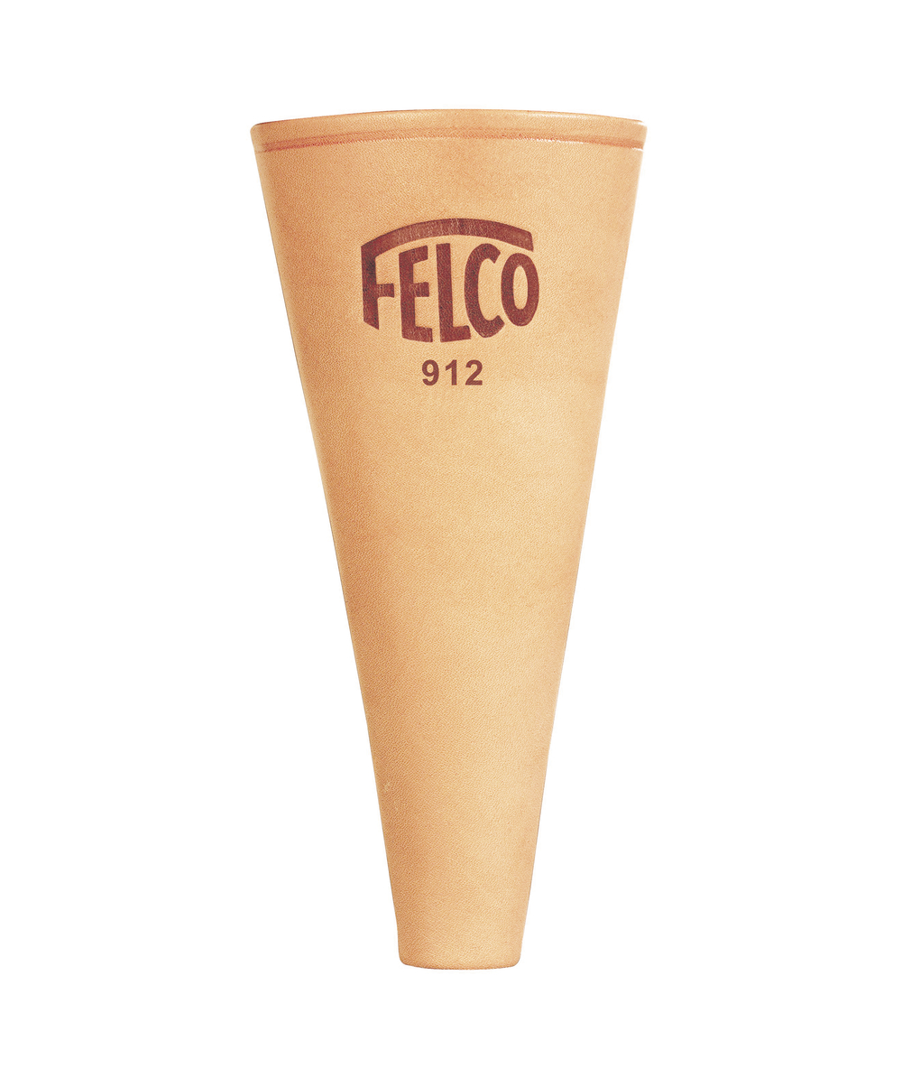 Schaartas met klem Felco 912, Leren tas voor tuinscharen, XXFELCO-912