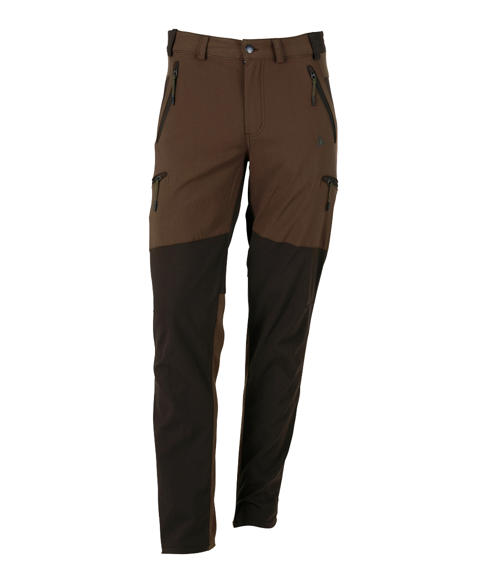 Seeland outdoorstretchbroek / Pine Green / donkerbruin, Pine Green / Donkerbruin, XXSL1112317